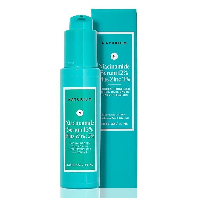 Naturium Niacinamide 12% Face Serum with Zinc – Pore Minimizer, Oil Control, and Dark Spot Corrector for All Skin Types skin care