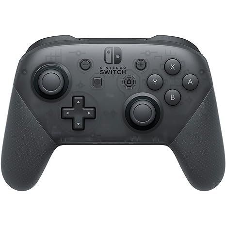 Official Nintendo Switch Pro Controller – Wireless, Motion-Enabled, NFC-Compatible, Black Edition