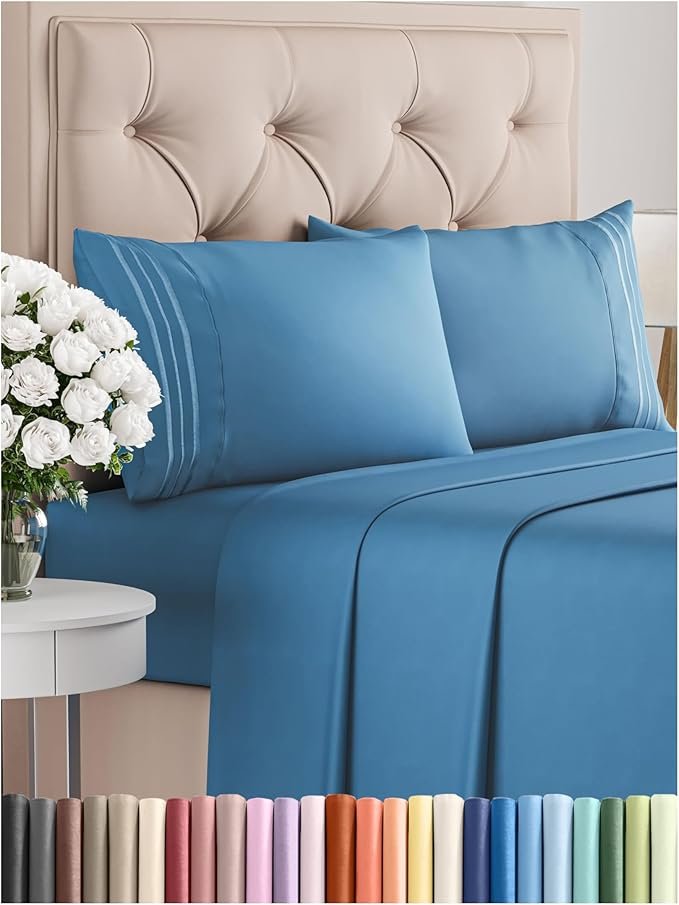 Soft affordable CGK Unlimited full bed sheet set — Top 5 Best Soft & Affordable Bed Sheets