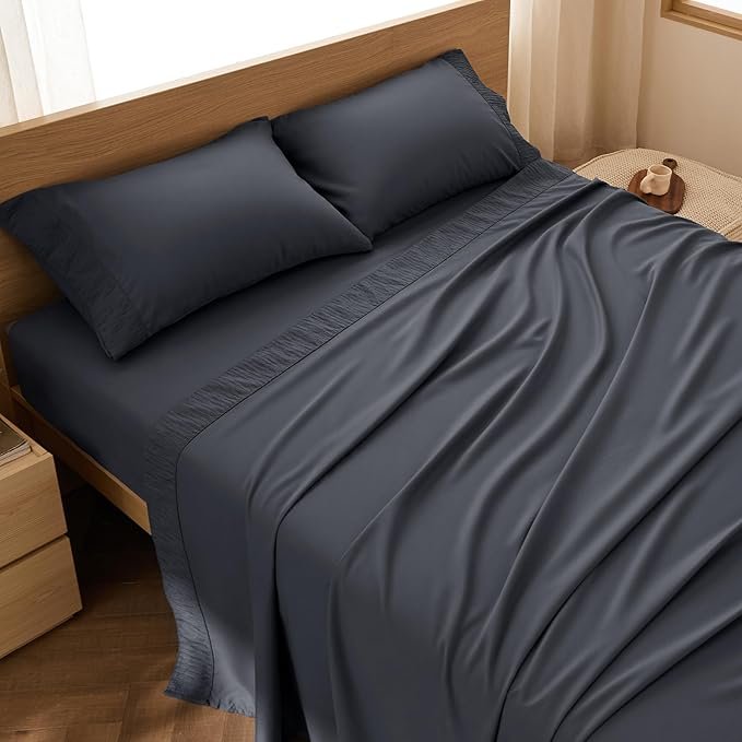 Soft affordable Bedsure full bed sheet set — Top 5 Best Soft & Affordable Bed Sheets