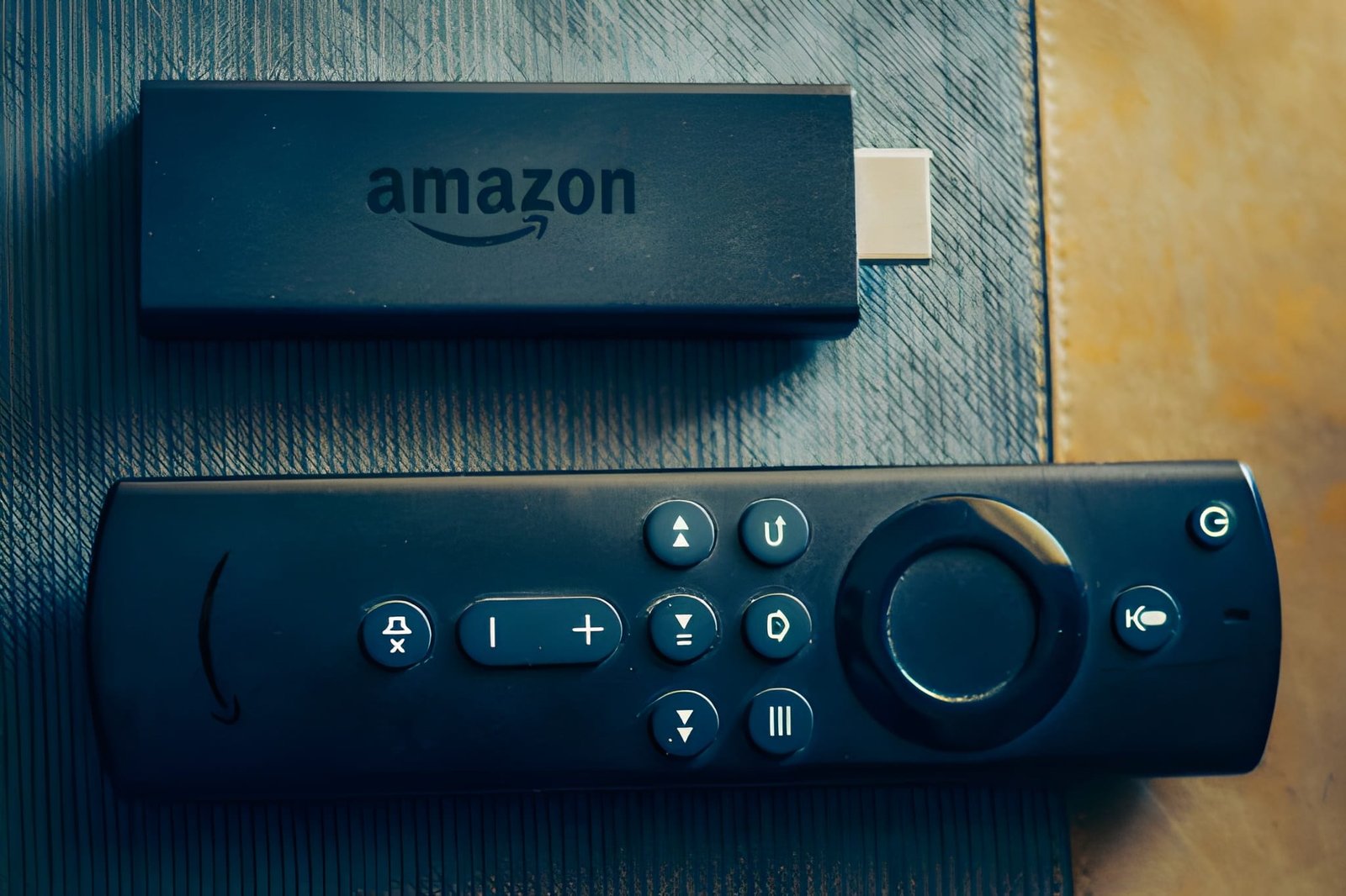 Amazon Fire TV Stick 4K with Alexa Voice Remote and 2-Year Protection Plan bundle image showing Dolby Vision and Wi-Fi 6 features
