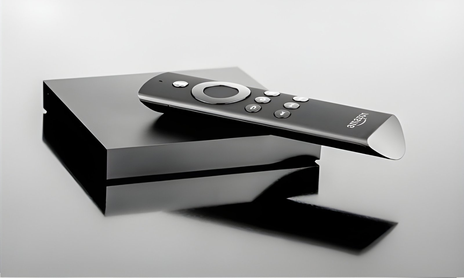 Amazon Fire TV Stick 4K 2025 model with Alexa voice remote, showing streaming apps like Netflix, Prime Video, and Live TV interface on a smart TV screen"