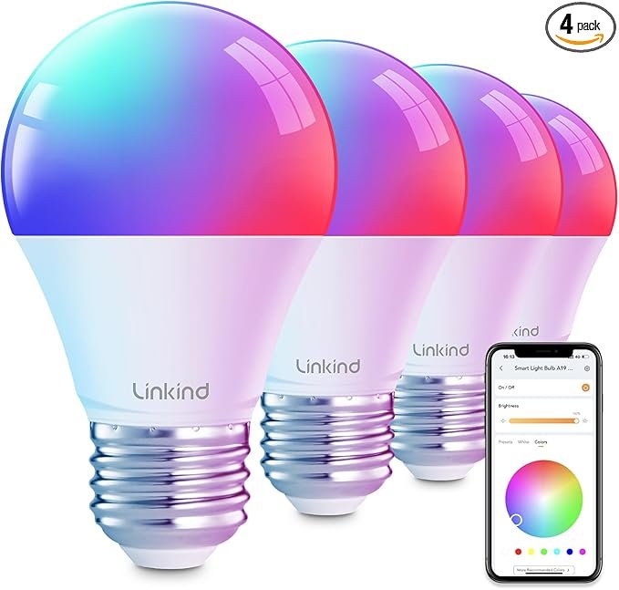 Linkind Smart Light Bulbs – Best Smart Gadgets 2025 for Smart Homes