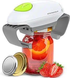 "Higher Torque Electric Jar Opener – Best Jar Opener 2025 for seniors and arthritis patients, automatic hands-free bottle opener"