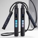 “RENPHO cordless weighted jump rope with digital counter and app data analysis, designed for fitness, CrossFit, calorie burning, and at-home workouts.” Cordless Jump Rope