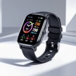 Fitness Activity Tracker “Motast 1.96-inch HD smartwatch for men and women with call and notification features, heart rate and sleep monitoring, pedometer, 110+ sport modes, IP68 waterproof, compatible with Android and iOS.”